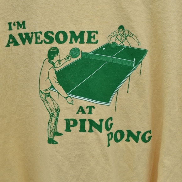 I’m Awesome At Ping Pong Gildan T shirt